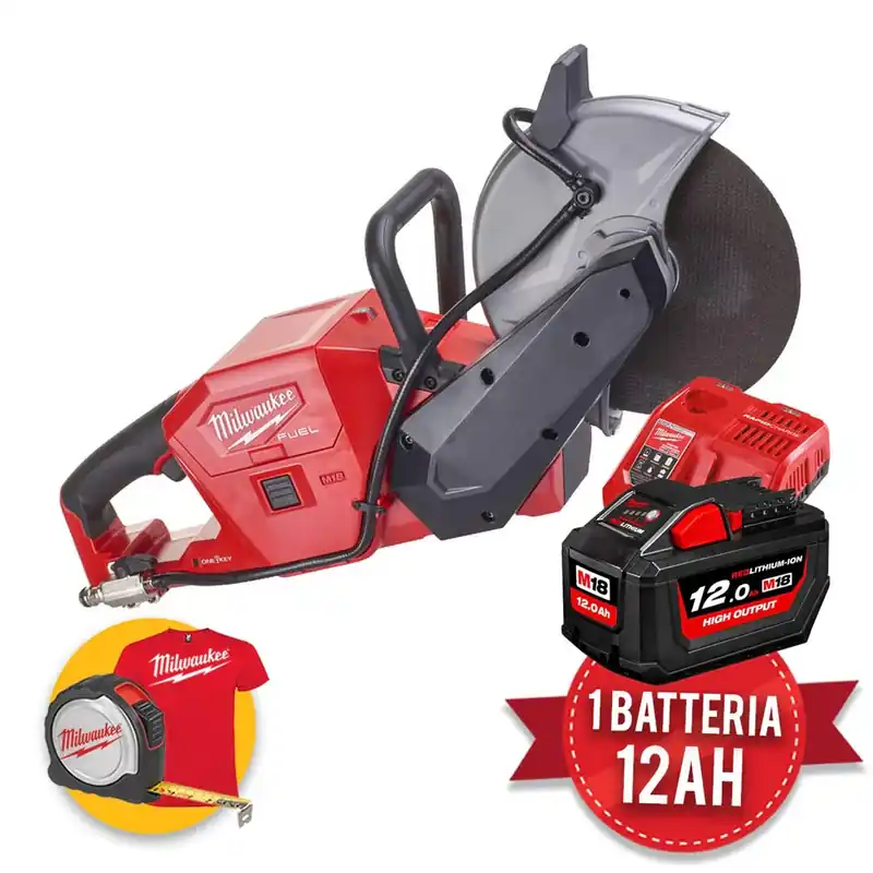 Milwaukee M18 FCOS230-121 - Troncatrice per cemento 18 Volt disco 230mm, 1 x 12Ah Compra Online