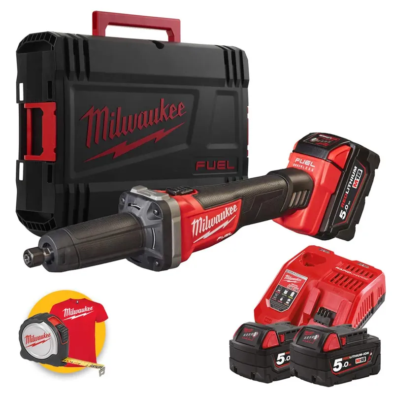Soddisfatti O Rimborsati Milwaukee M18 FDG-502X - Smerigliatrice dritta a batteria M18 Fuel, 2 x 5Ah