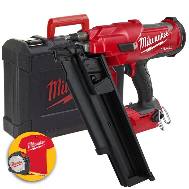 Milwaukee M18 FFN21-0C - Chiodatrice groppinatrice 21° a batteria M18 Fuel A Buon Prezzo