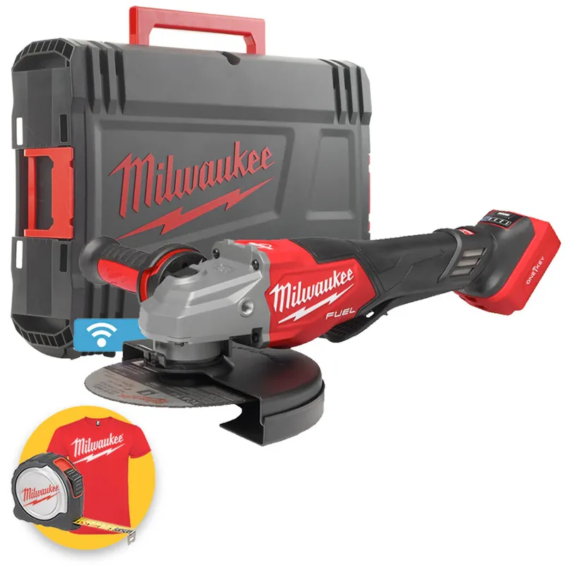 Reso Gratuito Milwaukee M18 FHSAGO180VXPDB2-0X - Smerigliatrice angolare a batteria da 180 mm - solo corpo