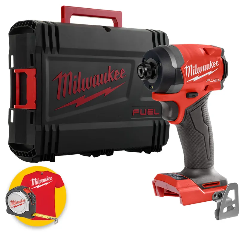 Non Perdere Milwaukee M18 FID3-0X - Avvitatore a impulsi a batteria, attacco da 1/4" - solo corpo in valigetta