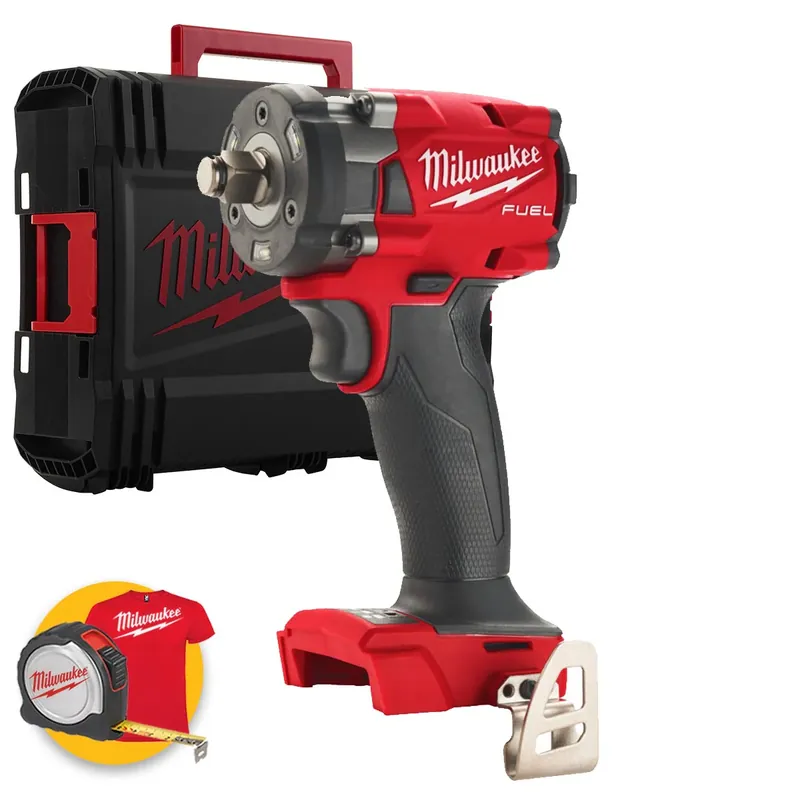 Milwaukee M18 FIW2F38-0X - Avvitatore a impulsi compatto 18 Volt 3/8" FUEL - solo corpo Ultimissimo Modello