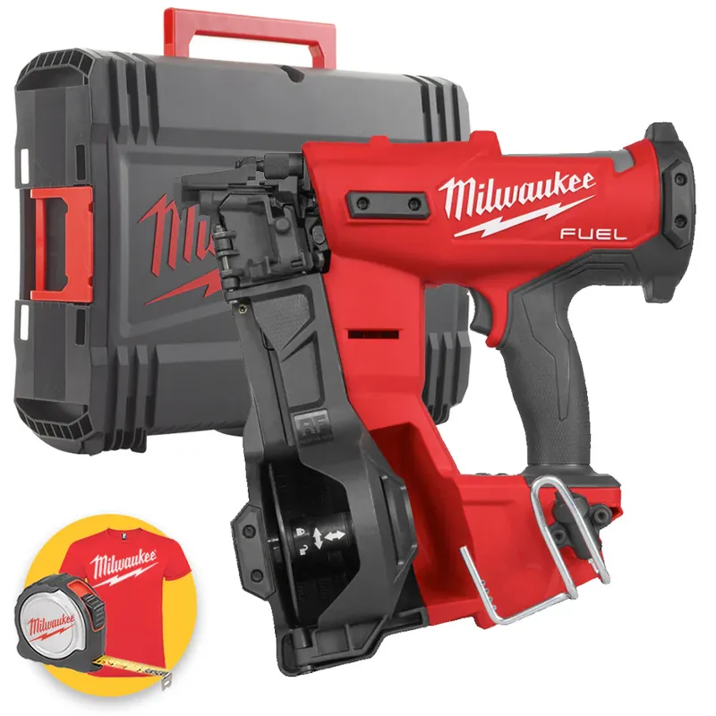 Compra Oggi Stesso Milwaukee M18 FRCN45-0X - Chiodatrice a batteria M18 per tetti - solo corpo in valigetta
