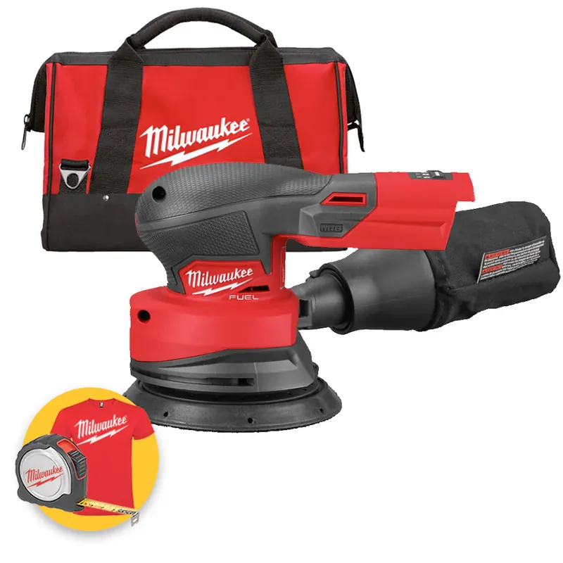 Economico Milwaukee M18 FROS125-0B - Levigatrice rotoorbitale da 125 mm M18 FUEL - solo corpo in borsa