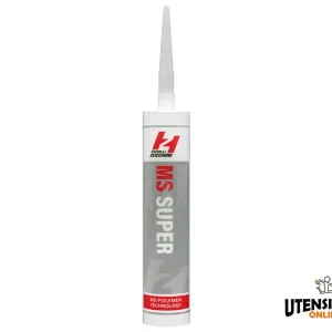 Adesivo sigillante MS SUPER POLYMER nero 290ml alte prestazioni Popolare