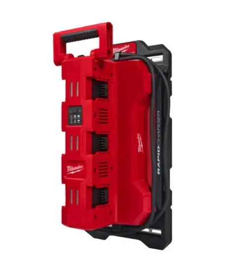 Milwaukee M18 MPC6 - Caricabatterie Packout con 6 postazioni M18 per veicoli A Buon Prezzo