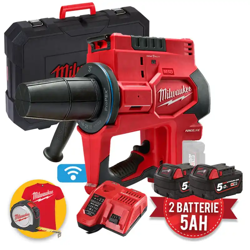 Prezzo Ridotto Milwaukee M18 ONDEBLPXPL-502C - Espansore idraulico a batteria 18V ONEKEY FORCE LOGIC
