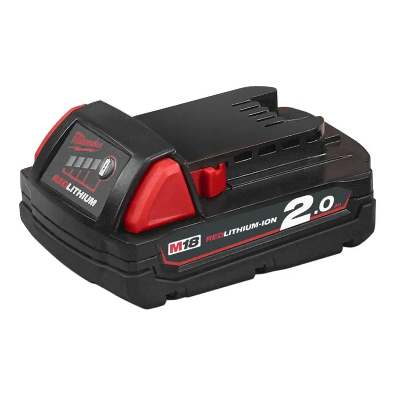 Milwaukee M18B2 - Batteria 18V 2Ah Li-ion per utensili famiglia M18 Di Tendenza