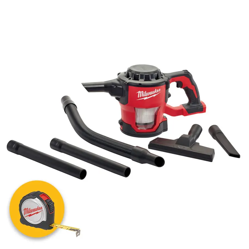 Milwaukee M18 CV-0 - Aspiratore compatto a batteria M18, solo corpo Super Prezzo