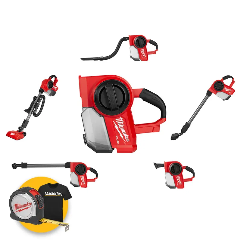 Miglior Prezzo Milwaukee M18 FCVL-0 - Aspiratore compatto a batteria M18 Fuel classe L, solo corpo