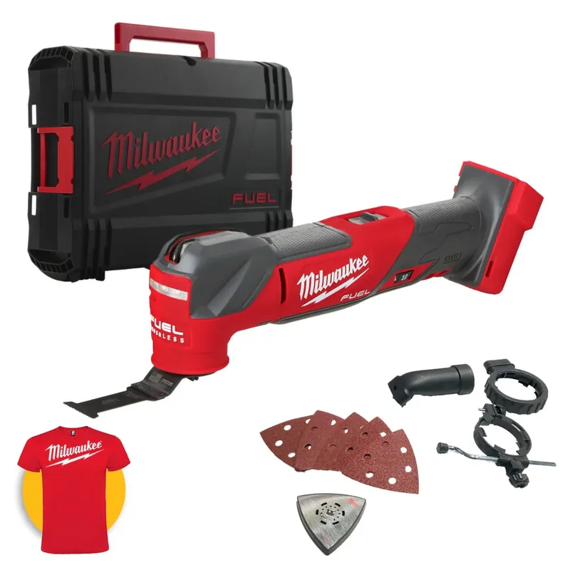 Milwaukee M18 FMT-0X - Utensile multifunzione a batteria Fuel, solo corpo in valigetta Prezzo Conveniente