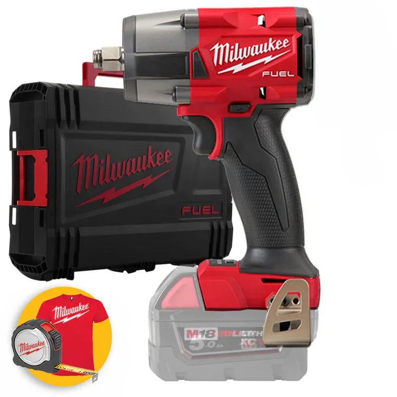 Scelto Dai Clienti Milwaukee M18 FMTIW2F12-0X - Avvitatore ad impulsi a batteria 18V Fuel, attacco da 1/2" F, solo corpo in valigetta