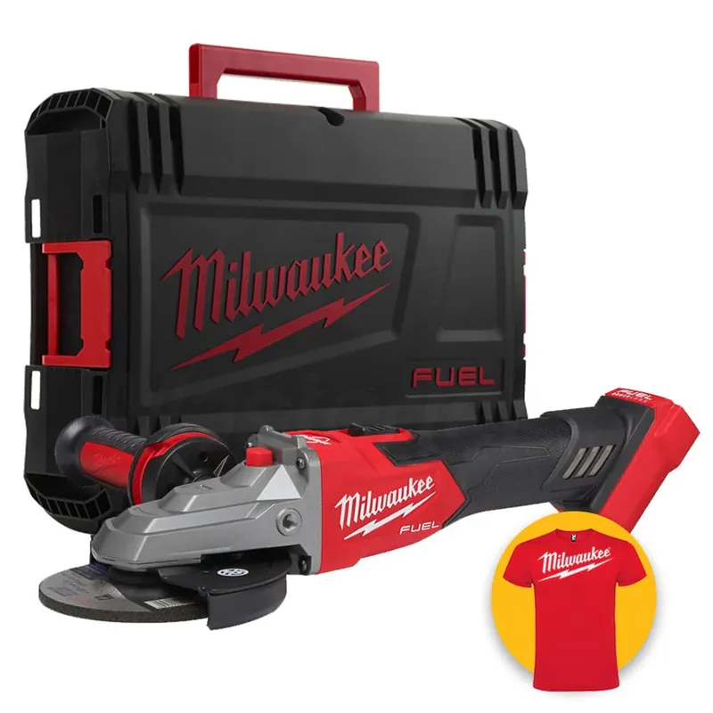 Popolare Milwaukee M18 FSAGF125XB-0X - Smerigliatrice angolare a batteria 125mm, con FRENO