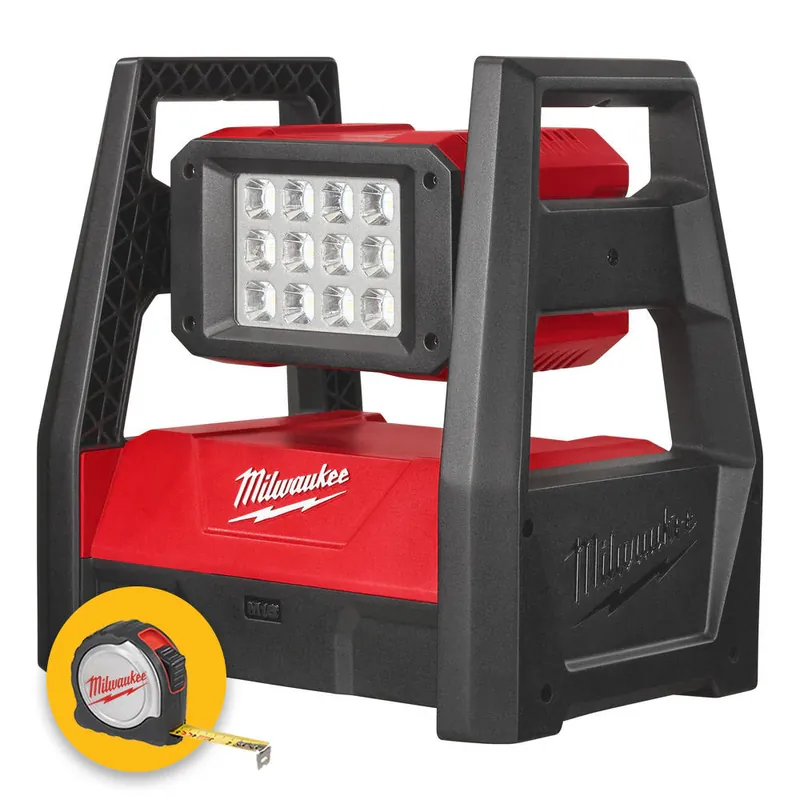 Milwaukee M18 HAL-0 - Faro led li-ion 18V ad elevate prestazioni, solo corpo Spedito Oggi