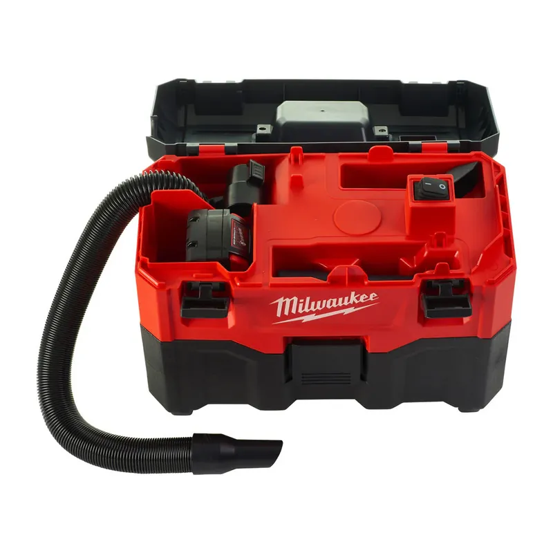 A Buon Prezzo Milwaukee M18 VC-2 - Aspiratore liquidi/solidi a batteria 18V - solo corpo macchina