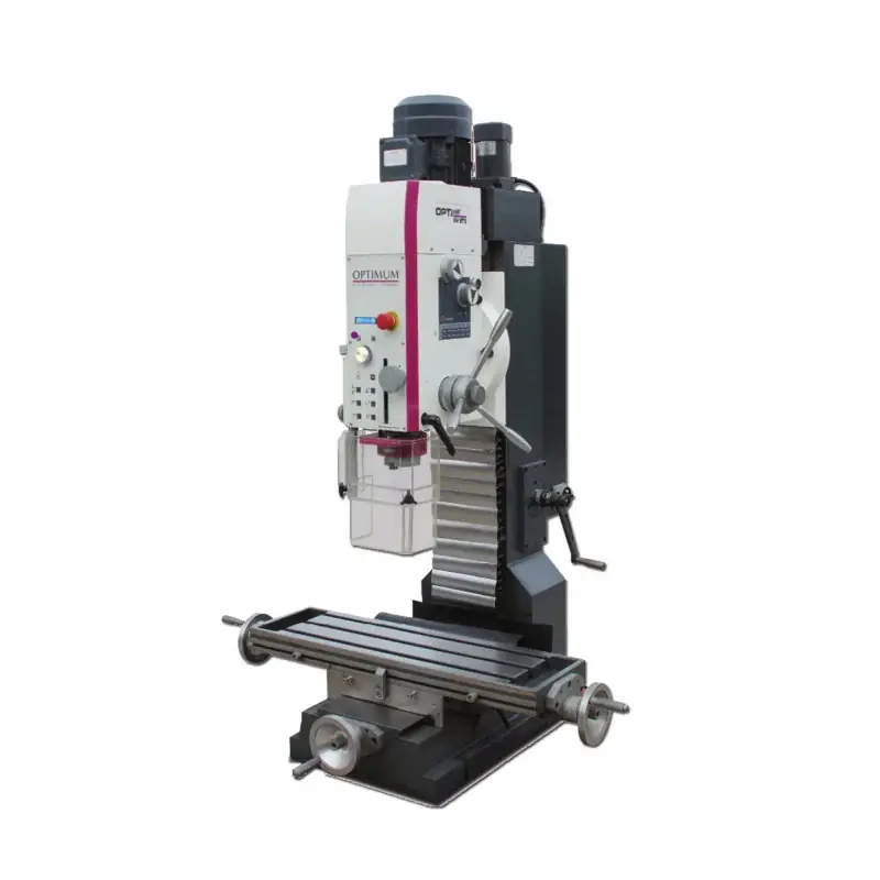Pagamento Sicuro Optimum MH 35V - Trapano fresatrice con controllo elettronico della velocità - 400V