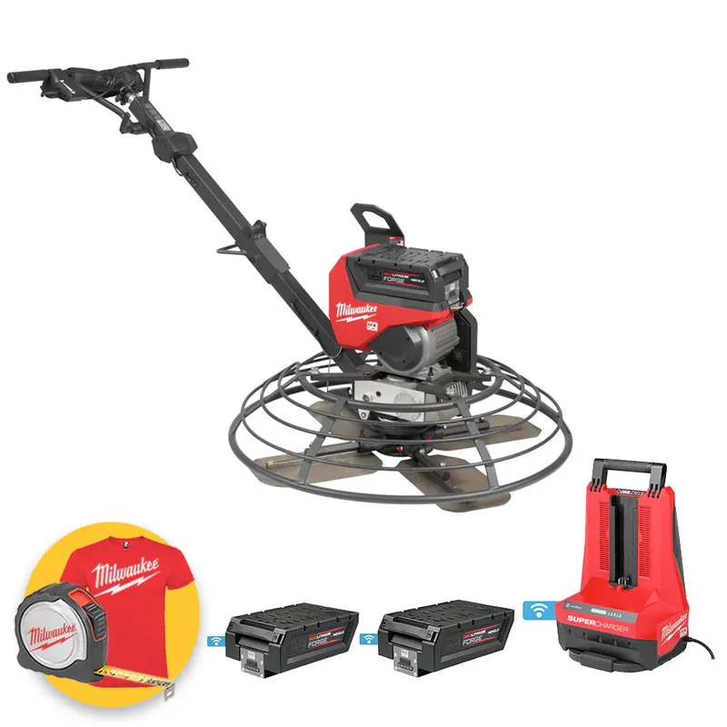 Milwaukee MXF WBT90-122 - Frattazzatrice a batteria MX FUEL 900 mm - 2 batterie MXF HD812 Subito Disponibile