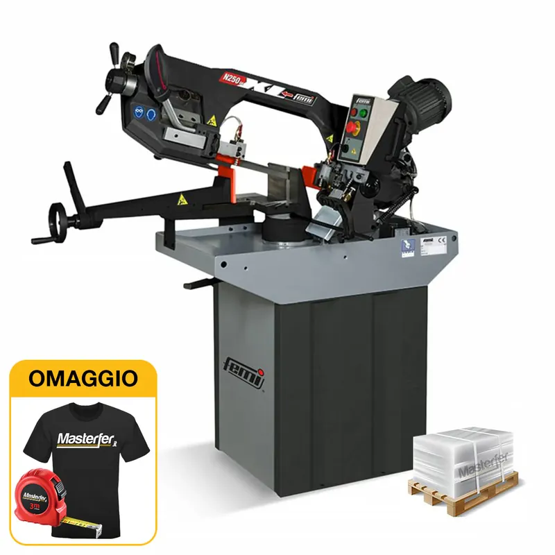 Vendita Finale Segatrice a nastro Femi N250 DA XL - monofase con discesa autonoma