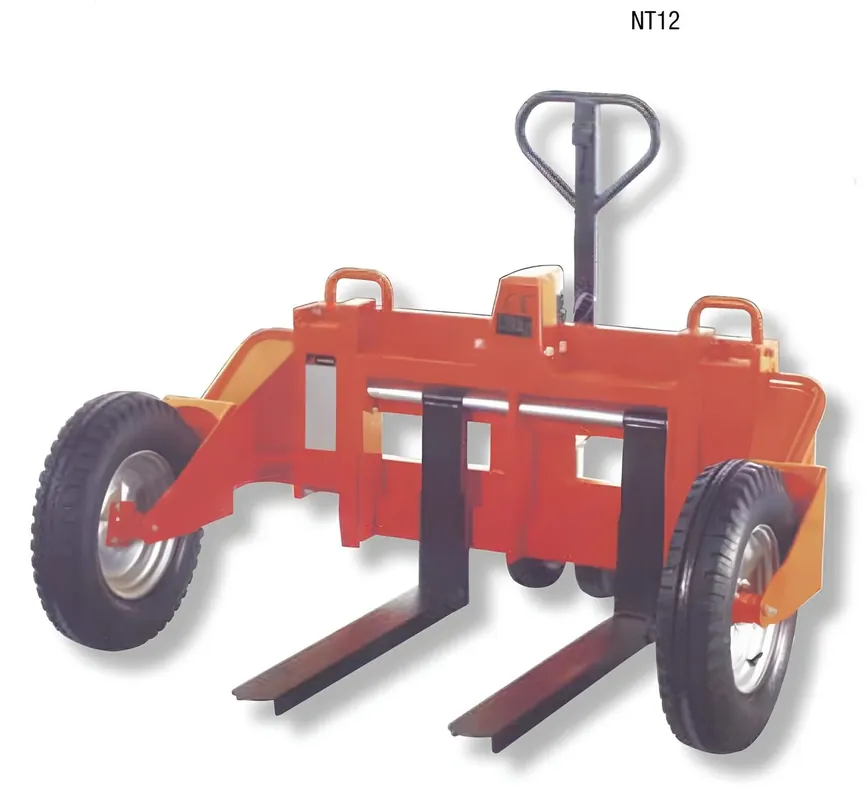Offerta Del Giorno Novamach NT12 transpallet a carrello per suoli disconnessi , impervi e avvallamenti , 1200 kg