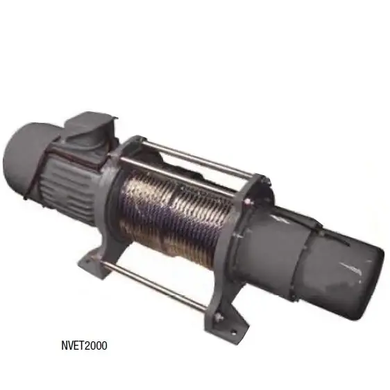 Promozione Novamach NVET2000 Verricello orrizzontale 380V 2000 Kg 3,73 Kw Velocità 12 m/min