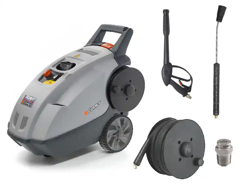 Idropulitrice ad acqua calda Comet Scout 150 Extra, portata 540 l/h pressione 150 bar Compra Oggi Stesso