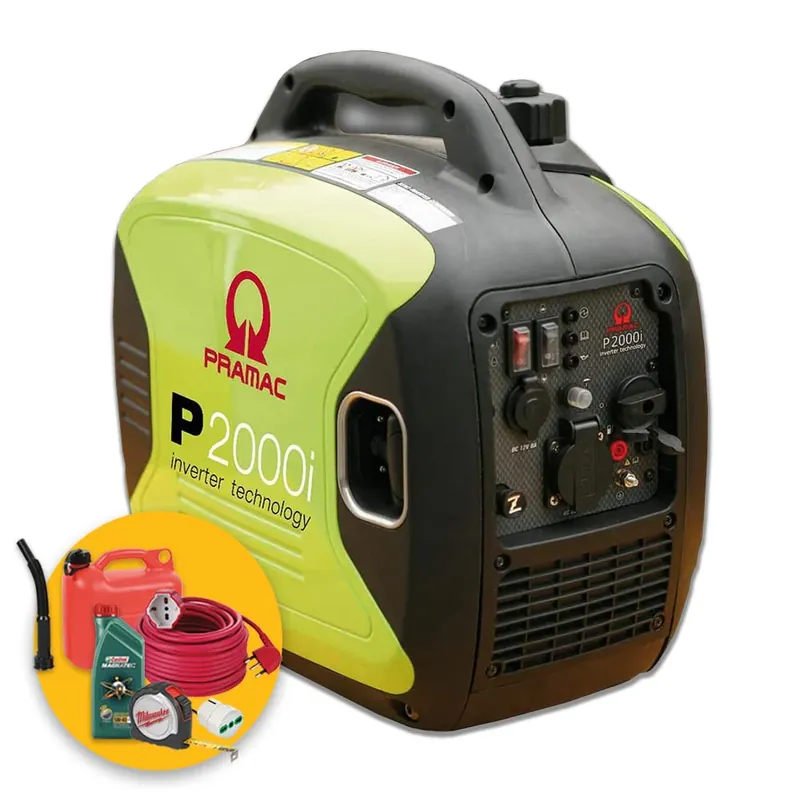 Ultimissimo Modello Pramac P2000I NEW - Generatore di corrente silenziato 1,6 Kw