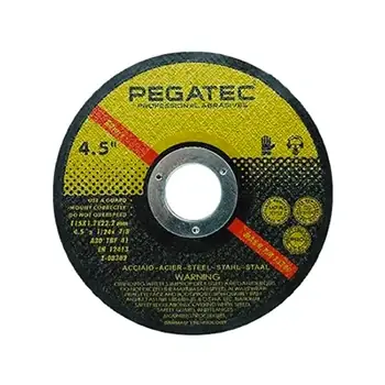 Direttamente Dal Produttore Disco da taglio Pegatec per smerigliatrice - Diametro 115 X 3 MM