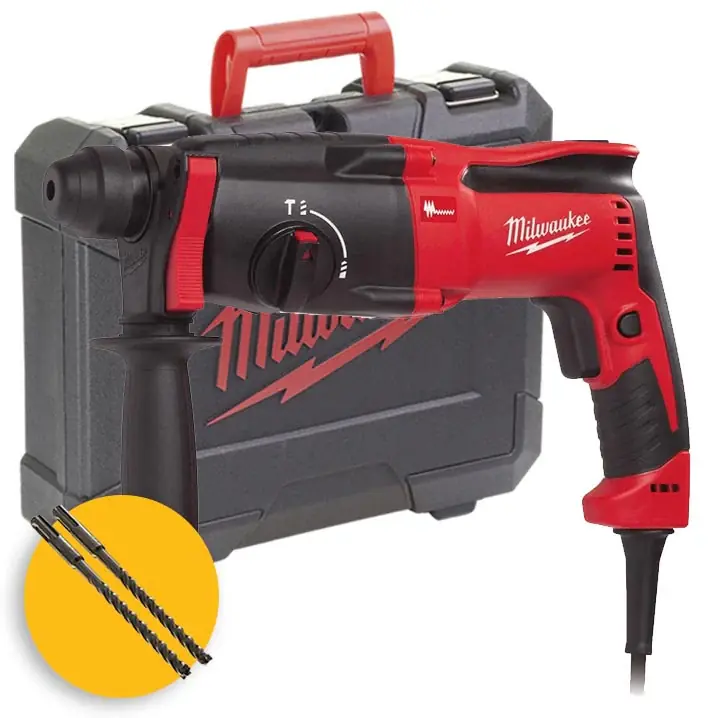 Prezzo Basso Milwaukee PFH 26 - Tassellatore SDS-PLUS a due modalità con capacità fino a 26MM