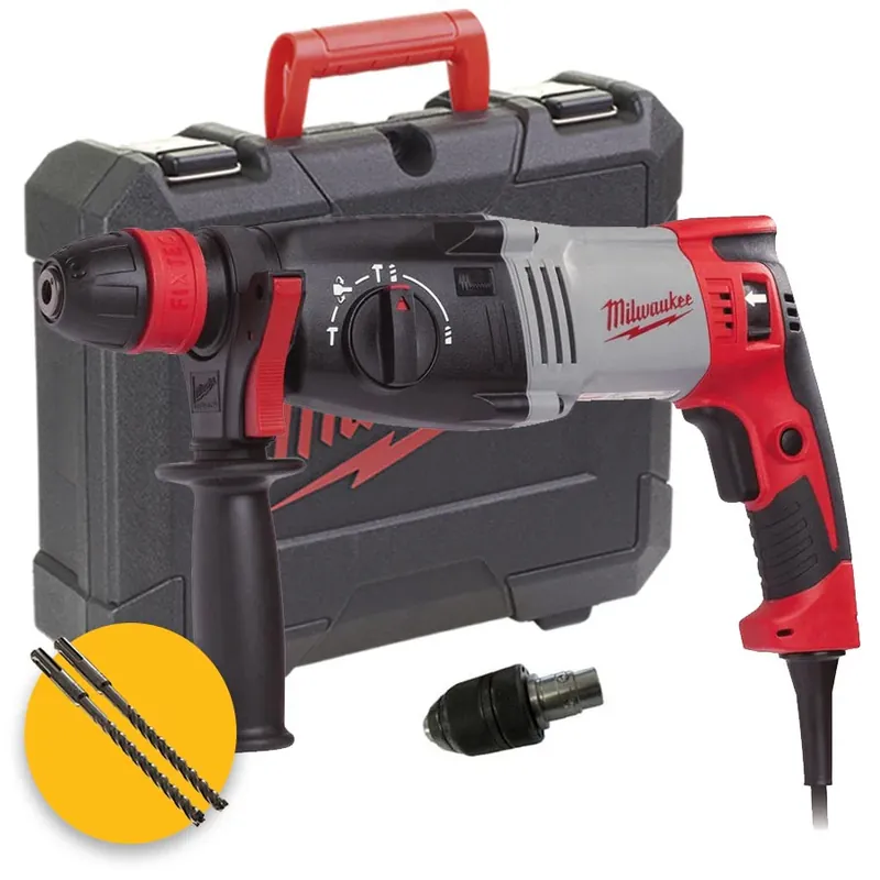 Nuovo Arrivo Milwaukee PH 28 X - Tassellatore SDS-PLUS a tre modalità con capacità fino a 28MM