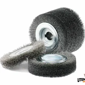 Rullo in filo d‘acciaio inox per legno e acciaio inox 100x70mm Compra Oggi Stesso