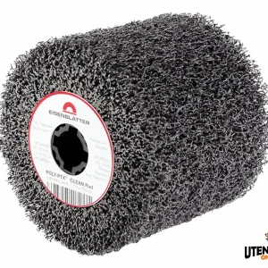 Rullo Clean in fibra di nylon per acciaio e legno 115x110mm Affare