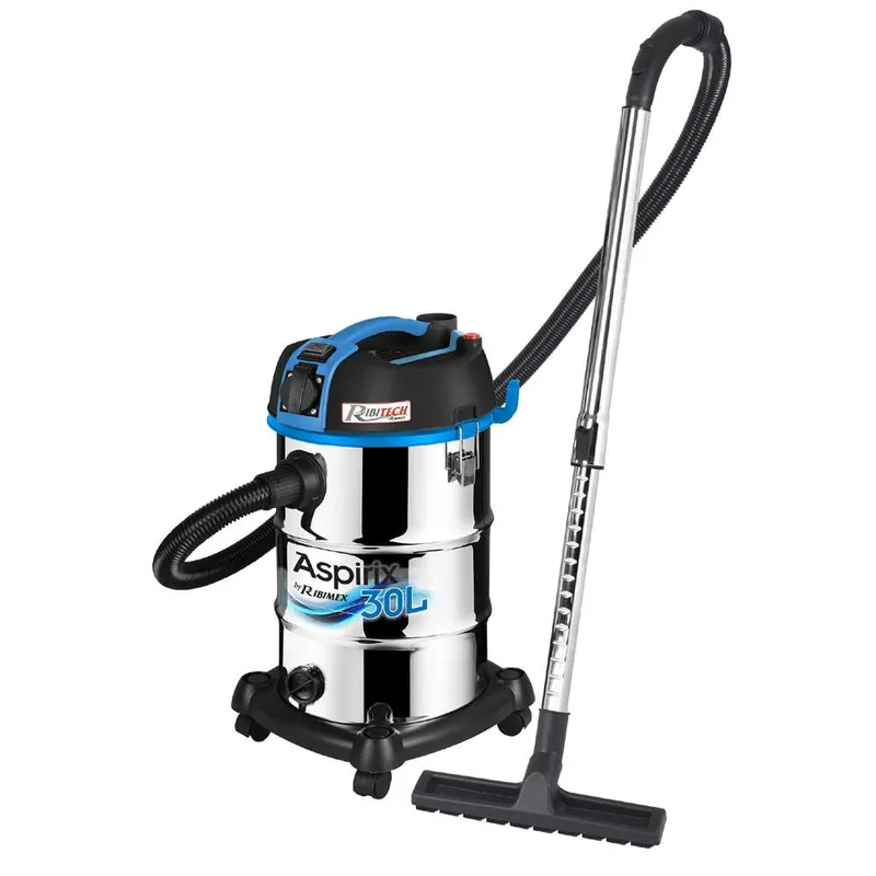 Ultima Occasione Ribimex PRASP31LPE - Aspirasolidi e liquidi 30L con presa 1200W