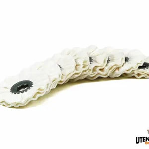 Compra Online Anelli di cotone soffici per lucidatura finale 100x10mm (8pz)
