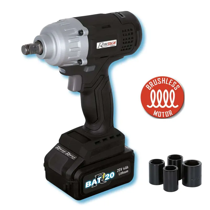 Ribimex PRBAT20/CC4 - Chiave ad impulsi 20V - 4.0Ah - RBAT20 Offerta Del Giorno