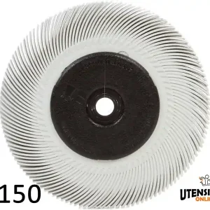 Spazzola radiale Bristle 3M filo curvo Tipo C Ø 150 mm grana 12 A Buon Prezzo