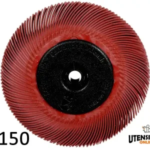 Affare Spazzola radiale Bristle 3M filo curvo Tipo C Ø 150 mm grana 220