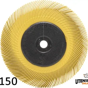 Più Venduto Spazzola radiale Bristle 3M filo curvo Tipo C Ø 150 mm grana 80