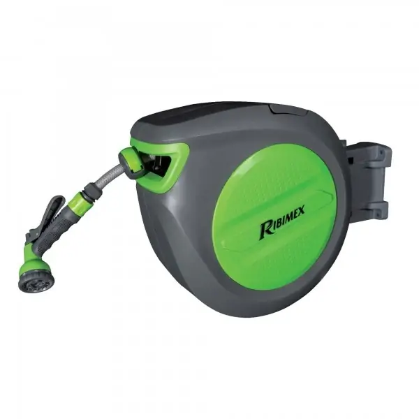 Ribimex PRD33P - Avvolgitubo automatico acqua 30 metri AcquaRoll+ 30 Offerta Lampo