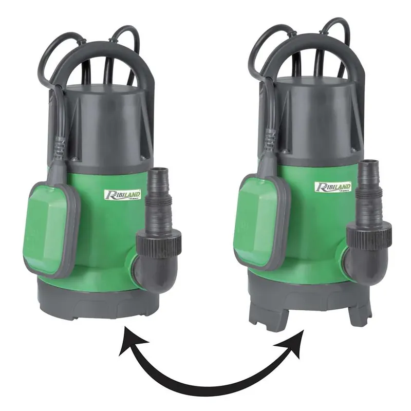 Offerta Ribimex PRPVC755CC - Pompa sommersa mista per acque chiare e scure 750W