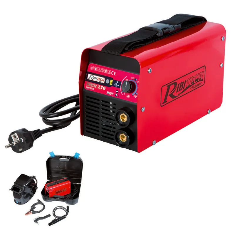 Ribimex PRSOUDINV170/M - Kit saldatrice tech 170 5,3 kva Novità