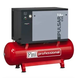 Occasione Imperdibile Fini Pulsar Evo BK119-500-7,5 - Compressore silenziato professionale a cinghia bistadio - trifase - 500 litri