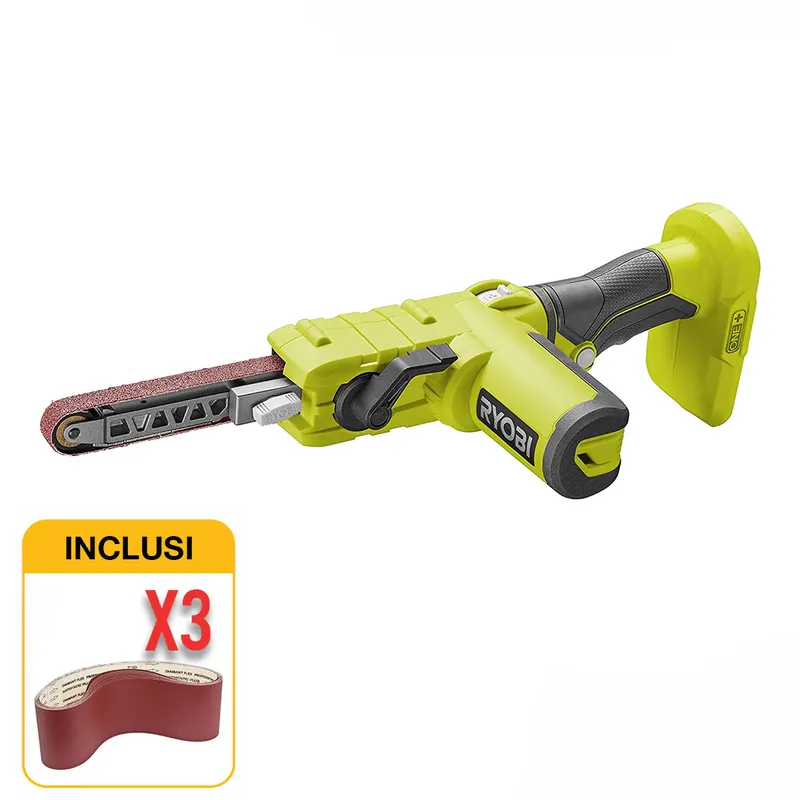 Professionale Ryobi R18PF lima a nastro a batteria 18V (corpo)