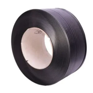 Consegna Rapida REGGETTA 15X0,60 mm Nera d.200 , bobina da mt.2000 minimo 4 rotoli