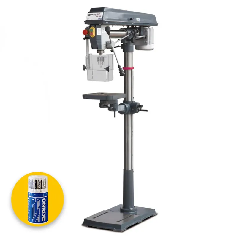 Optimum RB 8S - Trapano radiale a colonna da pavimento Spedito Oggi