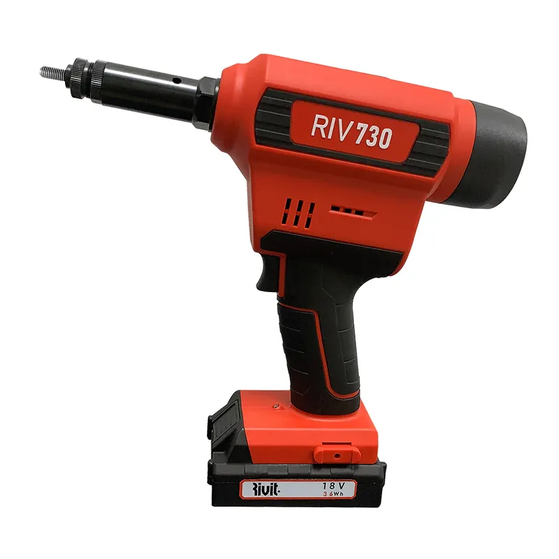 Rivit RIV730 - Rivettatrice a batteria per inserti M3-M10 - 1 batteria da 18V - 2Ah Sconto