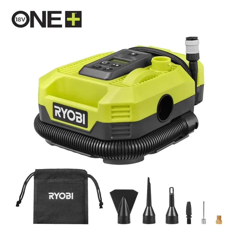Ryobi RMI18-0 - Compressore e gonfiatore a batteria 18V ONE+ - solo corpo Prezzo Di Fabbrica