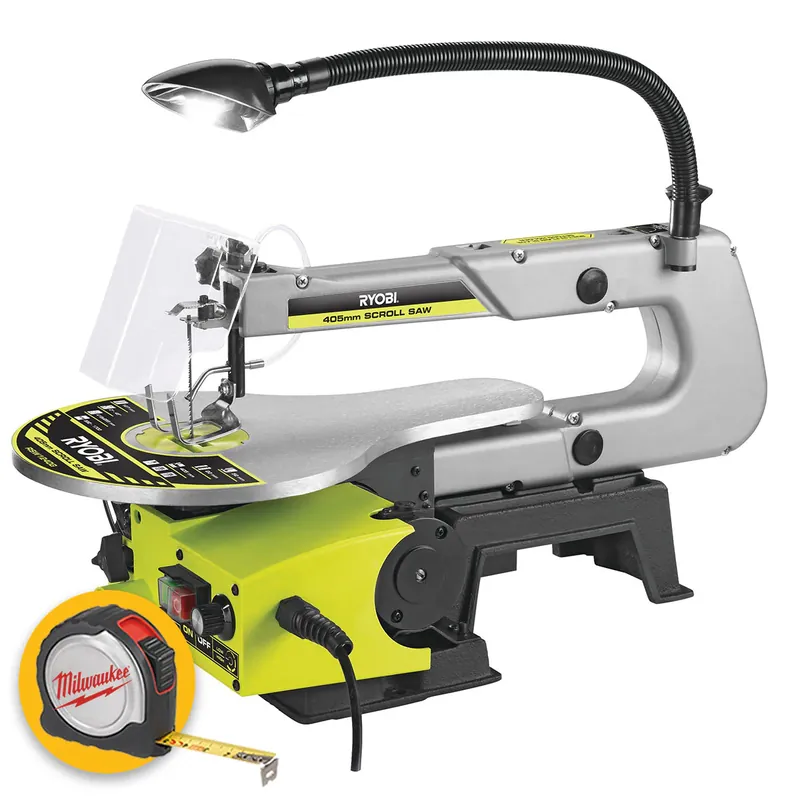 Solo Oggi Ryobi RSW1240G - Sega da traforo elettrico 125W