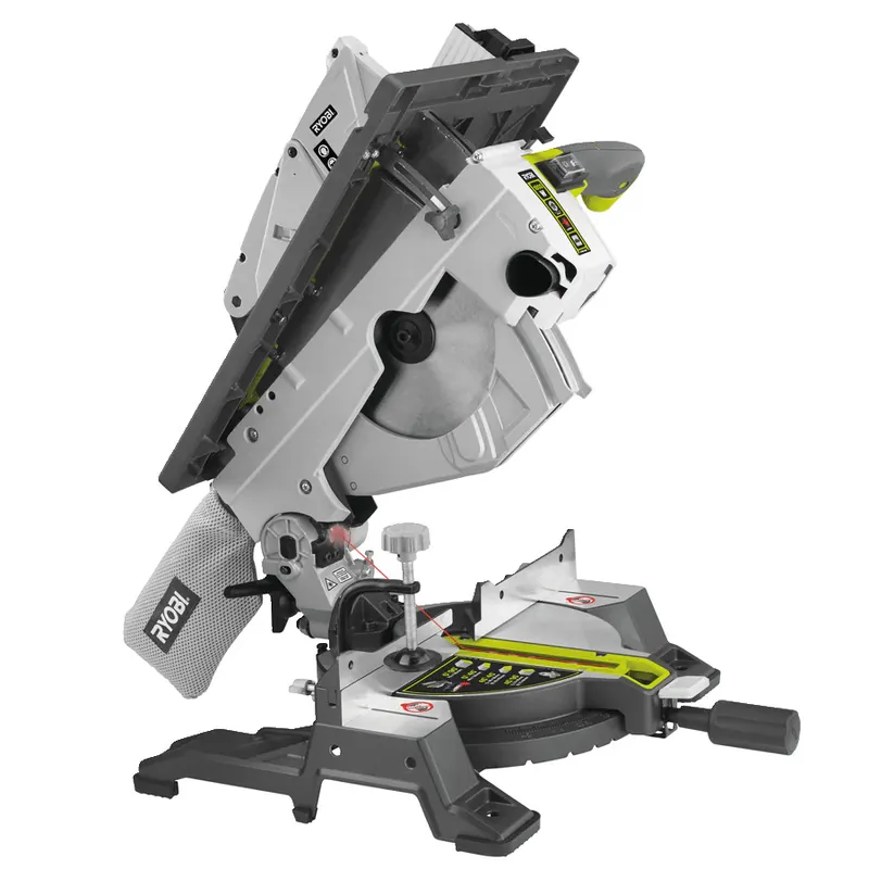 Subito Disponibile Ryobi RTMS1800-G - Troncatrice legno combinata con pianetto - 1800W MM.254