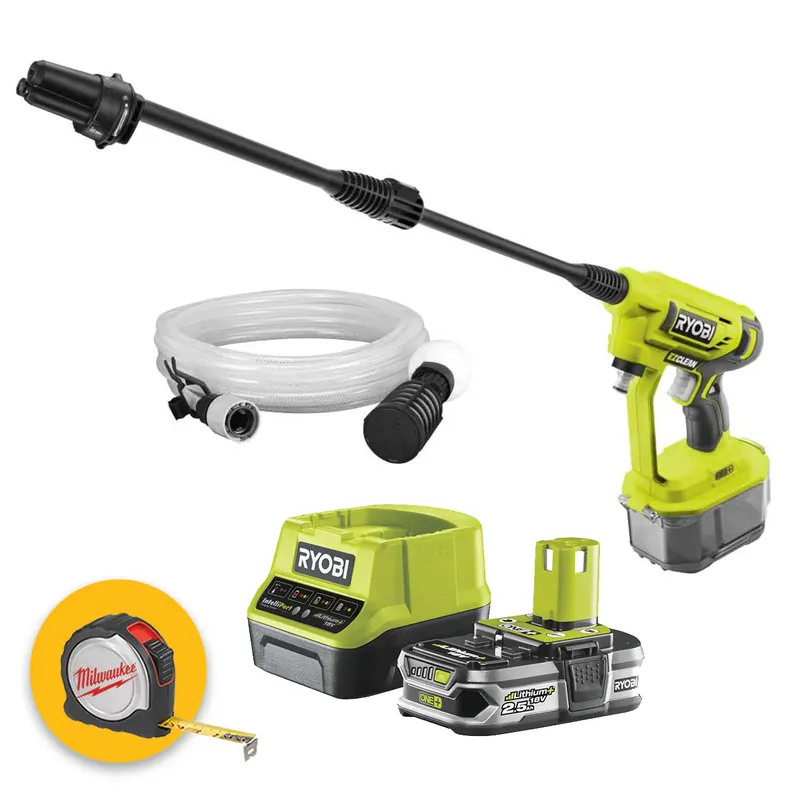 Ryobi RY18PW22A-125 - Lancia a Pressione 2.5Ah 18V ONE+ Popolare