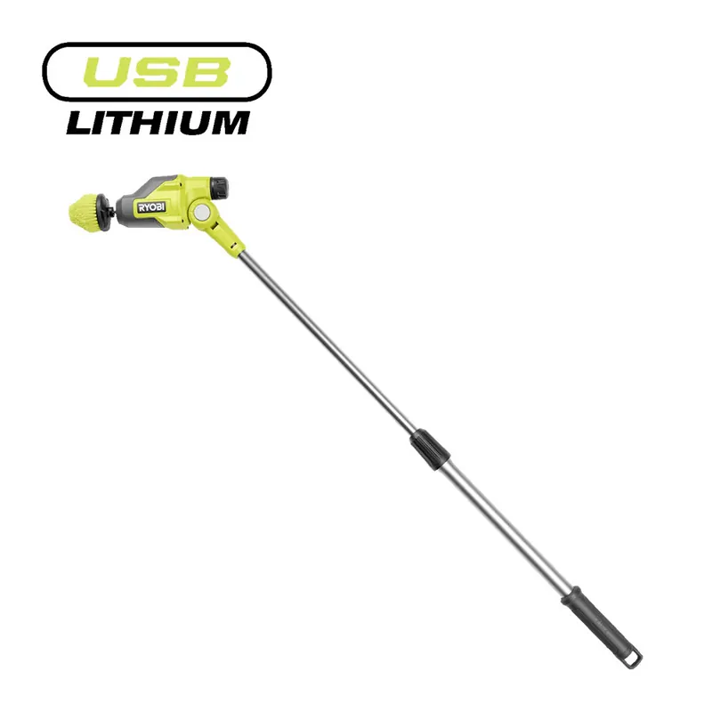 Più Venduto Ryobi RTS4-0 - Kit Spazzola telescopica a batteria USB Lithium - solo corpo